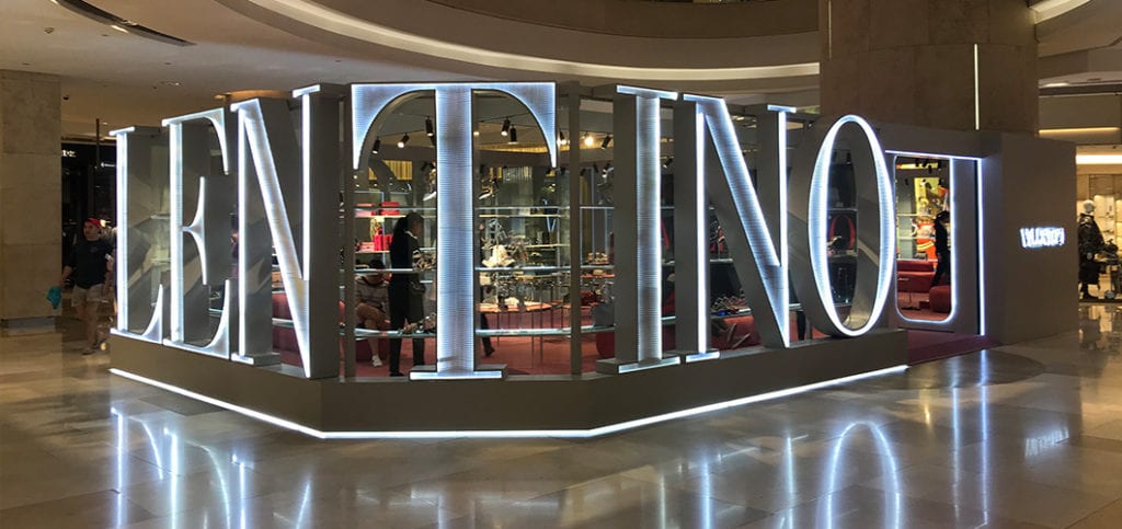 LED Signage Valentino