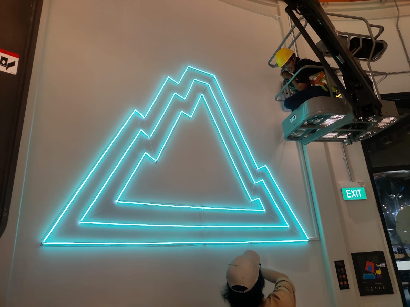 Customised neon signage