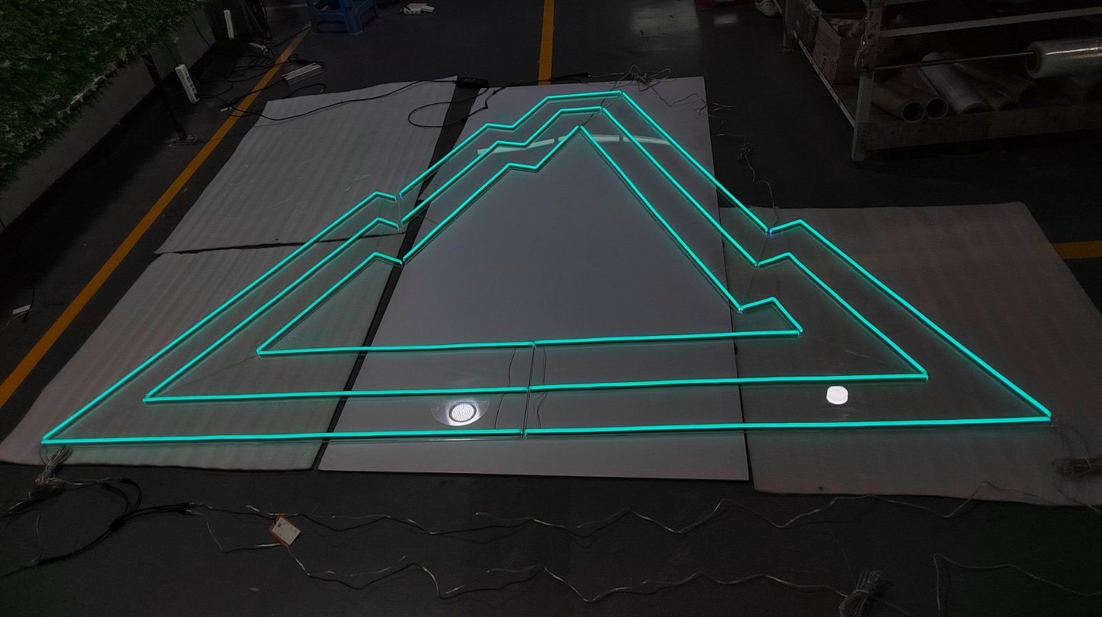 Trifecta neon signage