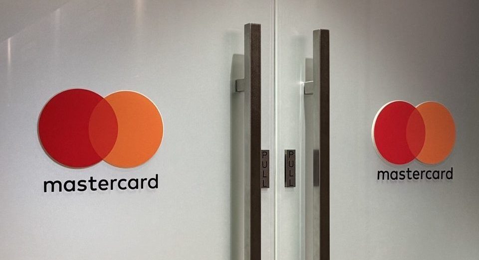 Mastercard Singapore glass stickers