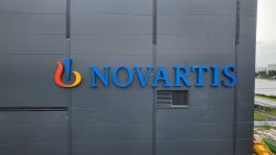 Novartis Building Signage