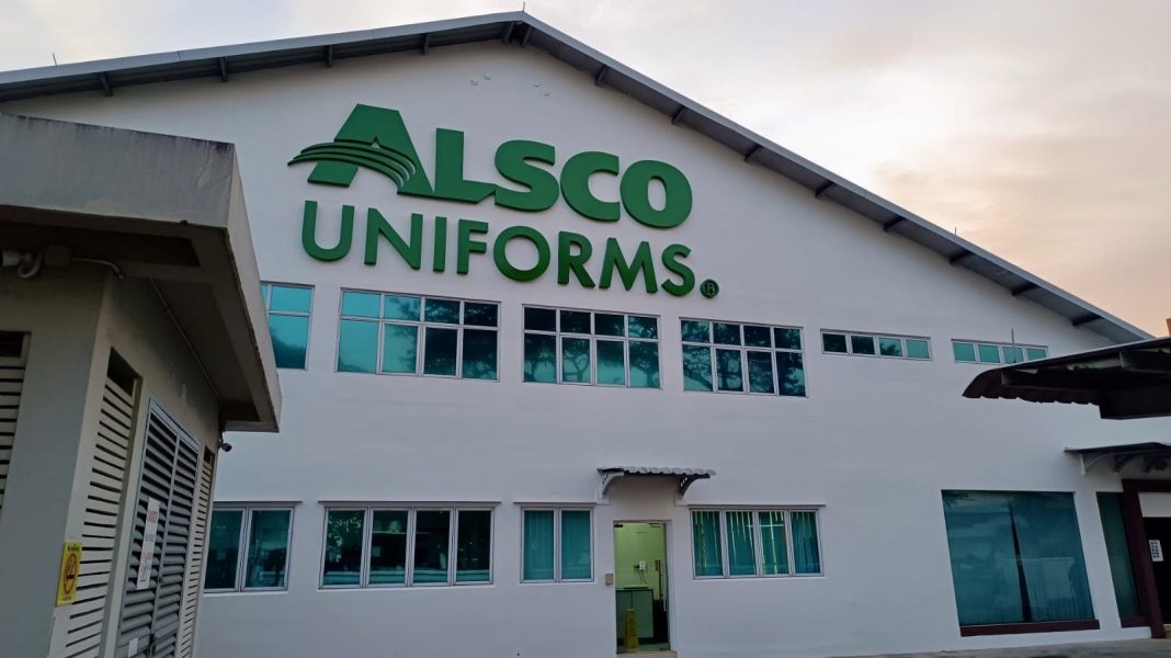 Alsco Uniforms 3D building sign