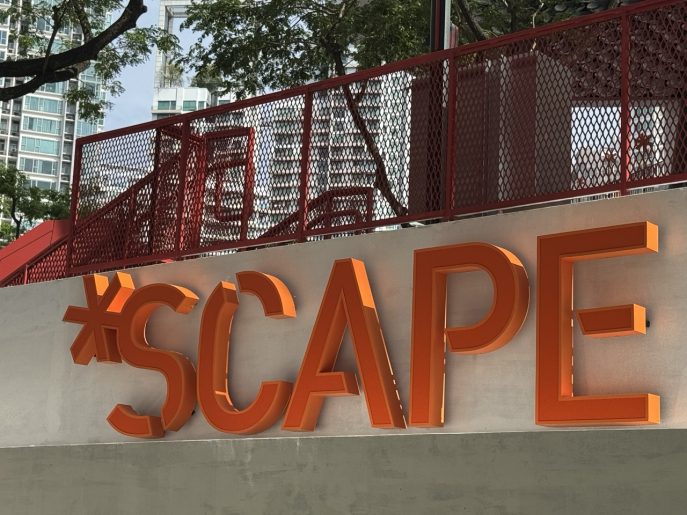 *SCAPE Singapore Facade Sign