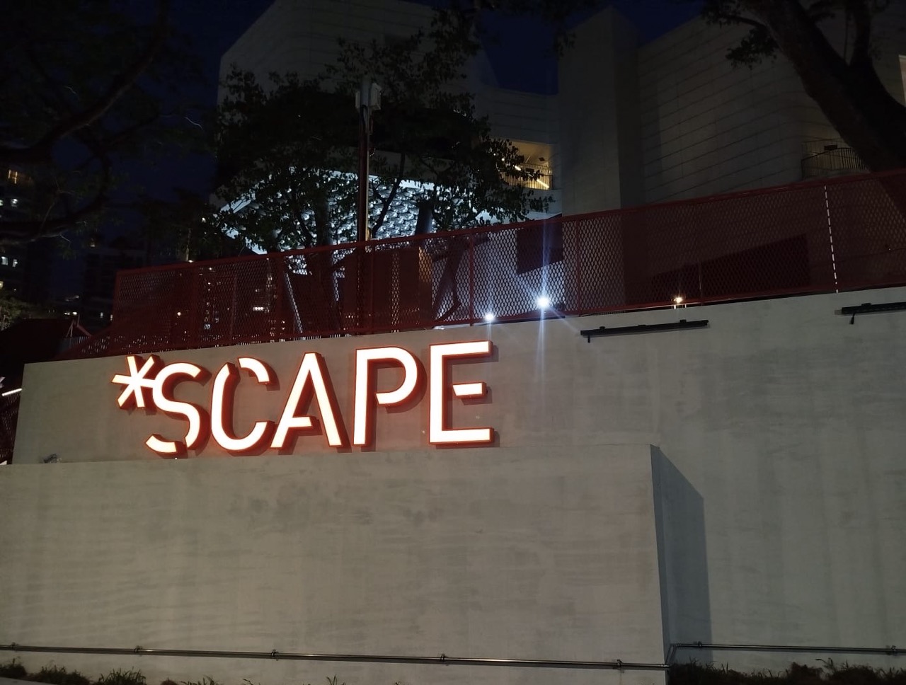 *SCAPE Singapore Facade Sign