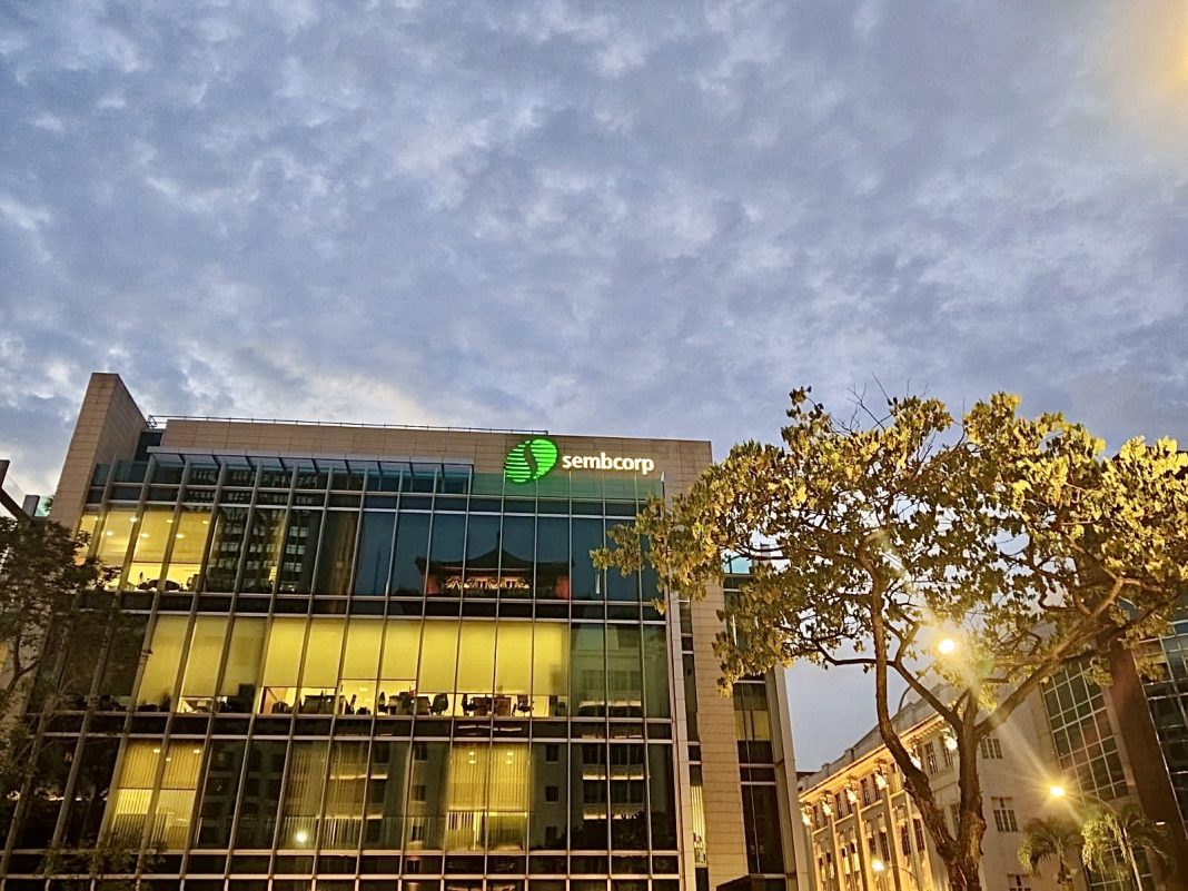 Sembcorp Building Sign