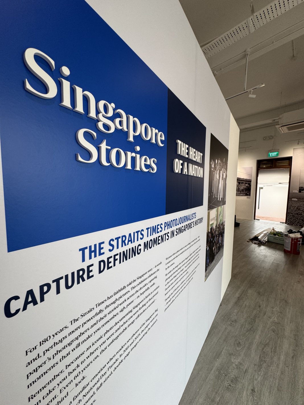 Project : Photo Exhibition with SPH Media/The Straits Times Singapore Stories: The Heart of a Nation